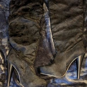 Under the knee boots